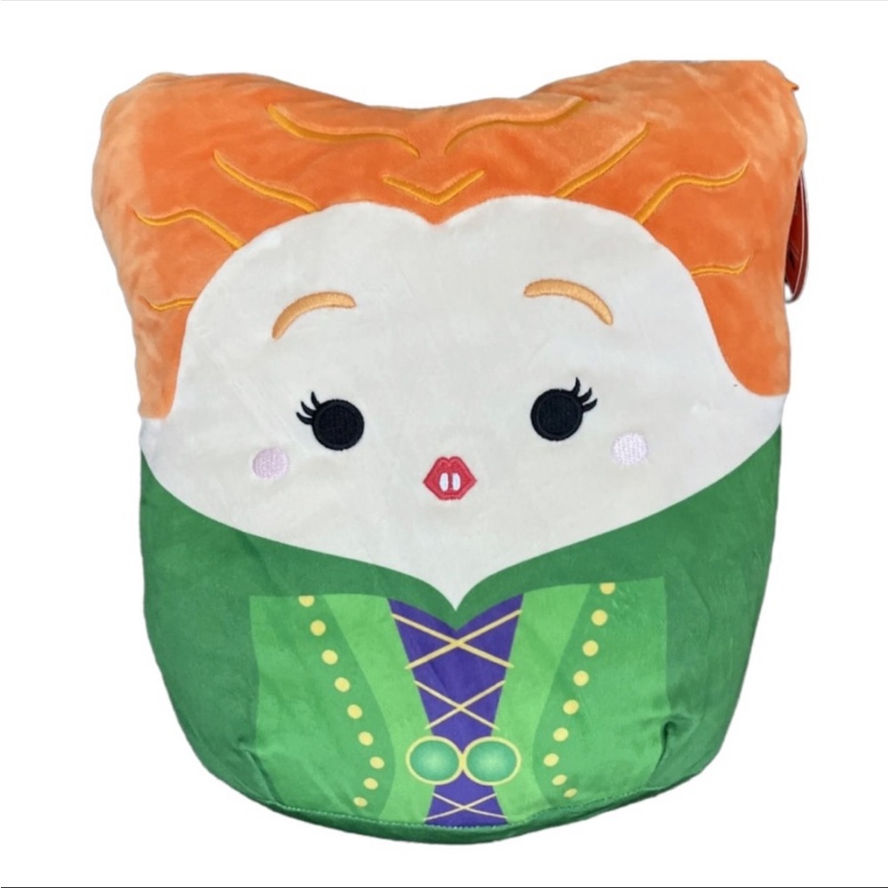 Disney Hocus Pocus Winnie Squishmallow 12” NWT
